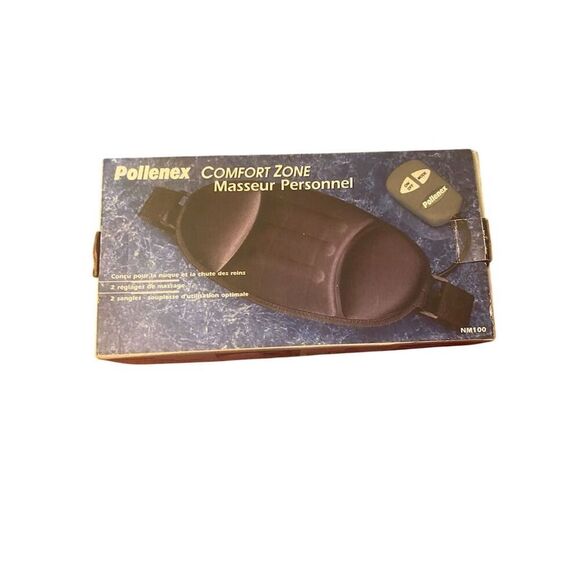 Vintage Pollenex Comfort Zone Neck Massager Pain Relief Portable - Picture 9 of 10